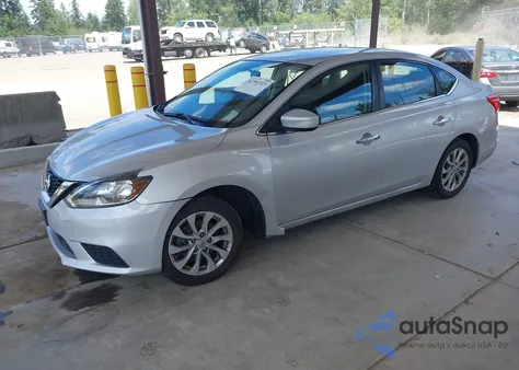 2018 Nissan Sentra Sv from USA, damaged, VIN 3N1AB7AP4JL637533